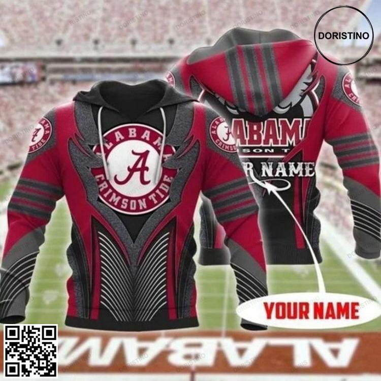 Custom Name Alabama Crimson Tide Nfl 3D Hoodie Custom Name Alabama Crimson Tide Nfl 3D Hoodie