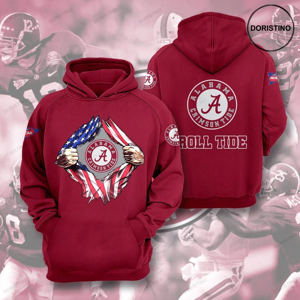 Alabama Crimson Tide Pride Limited Edition 3d Hoodie Alabama Crimson Tide Pride Limited Edition 3d Hoodie