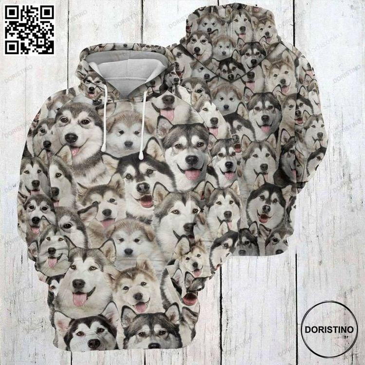 Alaskan Malamute Awesome 3d All Over Print Hoodie Alaskan Malamute Awesome 3d All Over Print Hoodie