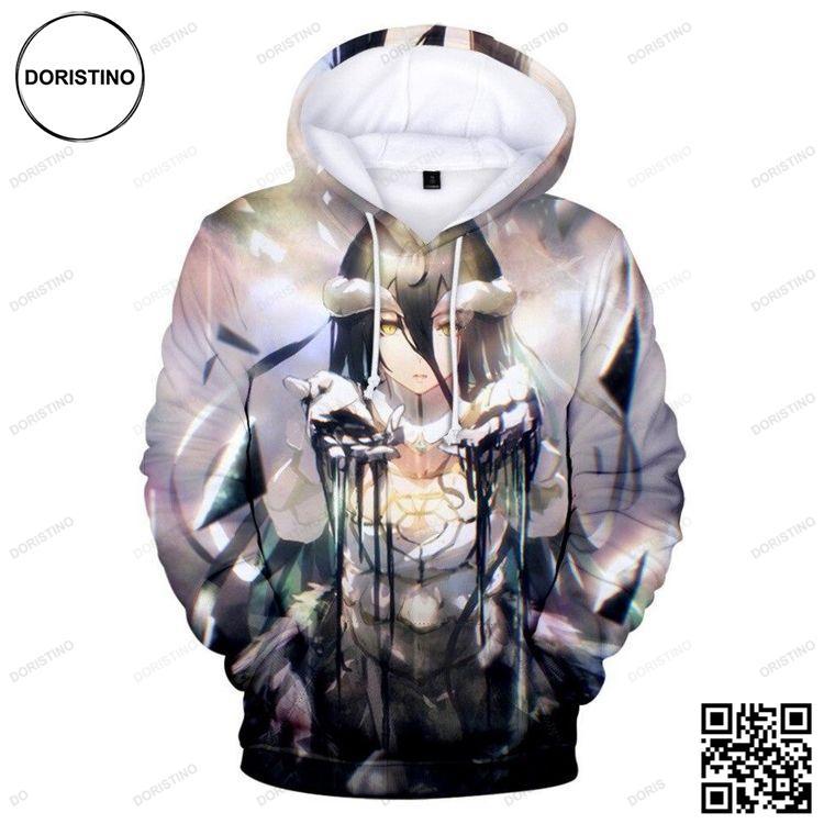 Albedo Overlord 3d Awesome 3D Hoodie Albedo Overlord 3d Awesome 3D Hoodie