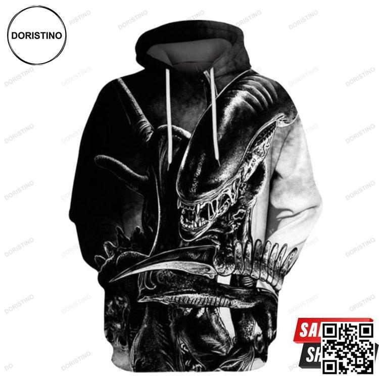 Alien Xenomorph Hallowen Horror Limited Edition 3D Hoodie Alien Xenomorph Hallowen Horror Limited Edition 3D Hoodie