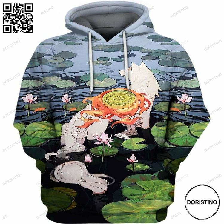 Amaterasu Okami 3d Limited Edition 3D Hoodie Amaterasu Okami 3d Limited Edition 3D Hoodie