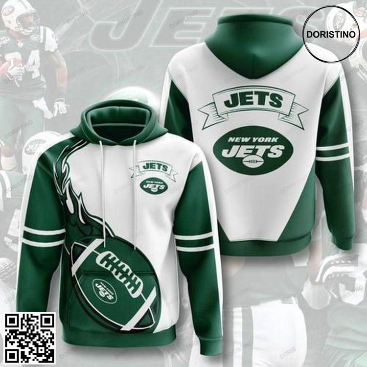 Team New York Jets 3D Hoodie Team New York Jets 3D Hoodie
