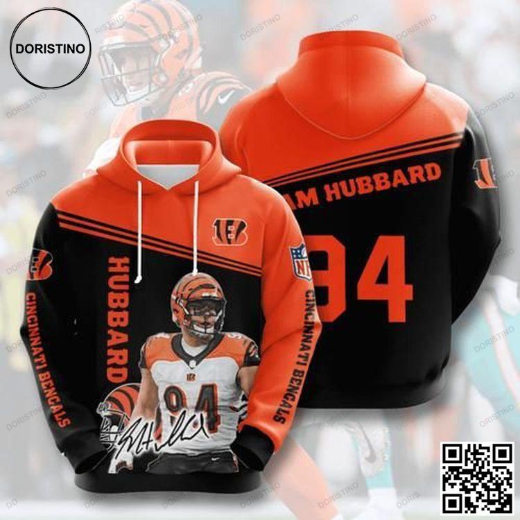 Sports Team Nfl Cincinnati Bengals All Over Print Hoodie Sports Team Nfl Cincinnati Bengals All Over Print Hoodie