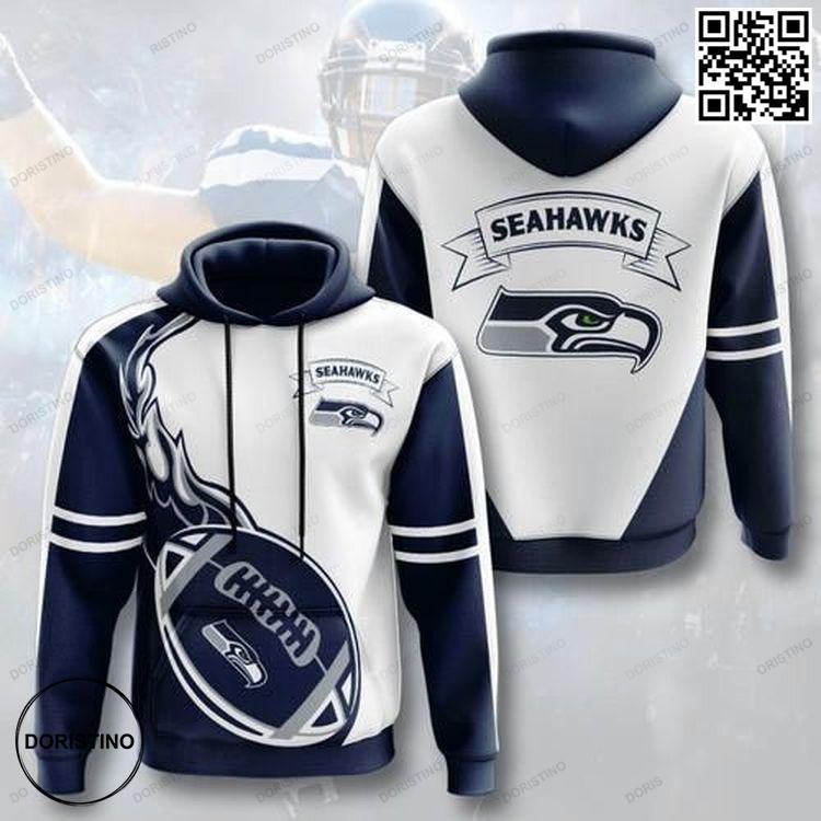 Seattle Seahawks The Ball Limited Edition 3D Hoodie Seattle Seahawks The Ball Limited Edition 3D Hoodie