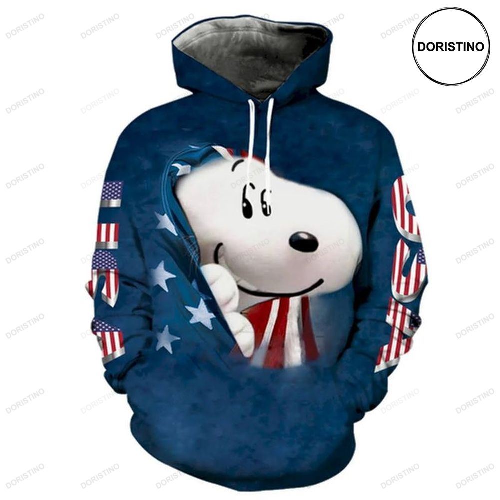 American Flag Snoopy Full Limited Edition 3d Hoodie American Flag Snoopy Full Limited Edition 3d Hoodie