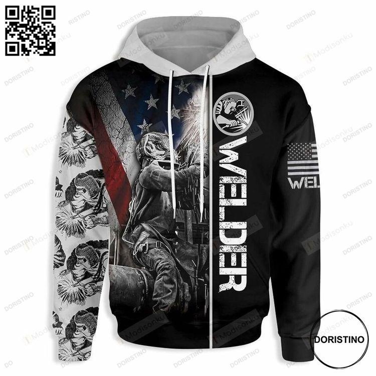 American Welder 3d Awesome 3D Hoodie American Welder 3d Awesome 3D Hoodie