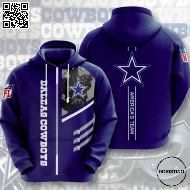 Americas Team Dallas Cowboys Limited Edition 3D Hoodie Americas Team Dallas Cowboys Limited Edition 3D Hoodie