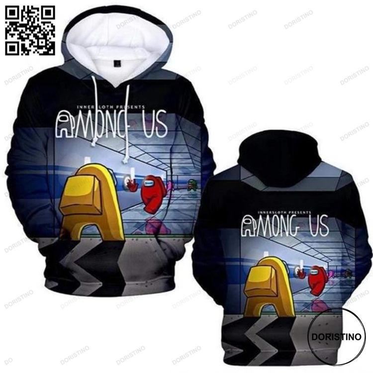 Among Us 2 Awesome 3D Hoodie Among Us 2 Awesome 3D Hoodie
