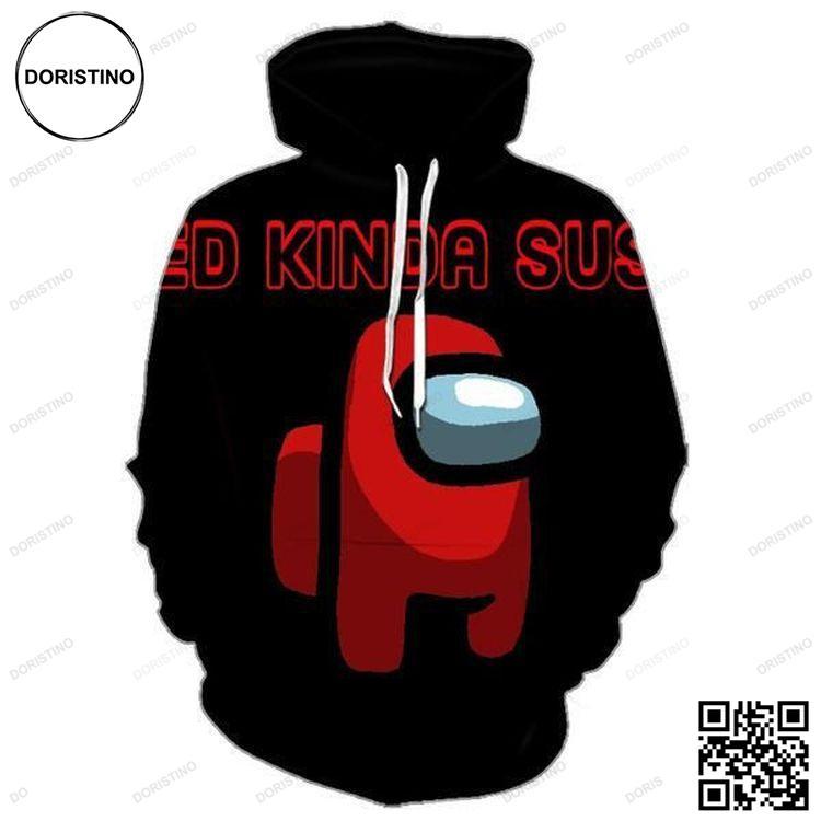 Among Us Ed Kinda All Over Print Hoodie Among Us Ed Kinda All Over Print Hoodie