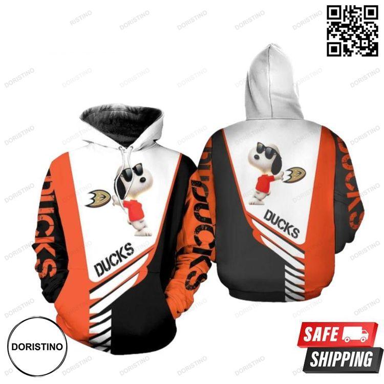 Anaheim Ducks Snoopy For Lover All Over Print Hoodie Anaheim Ducks Snoopy For Lover All Over Print Hoodie