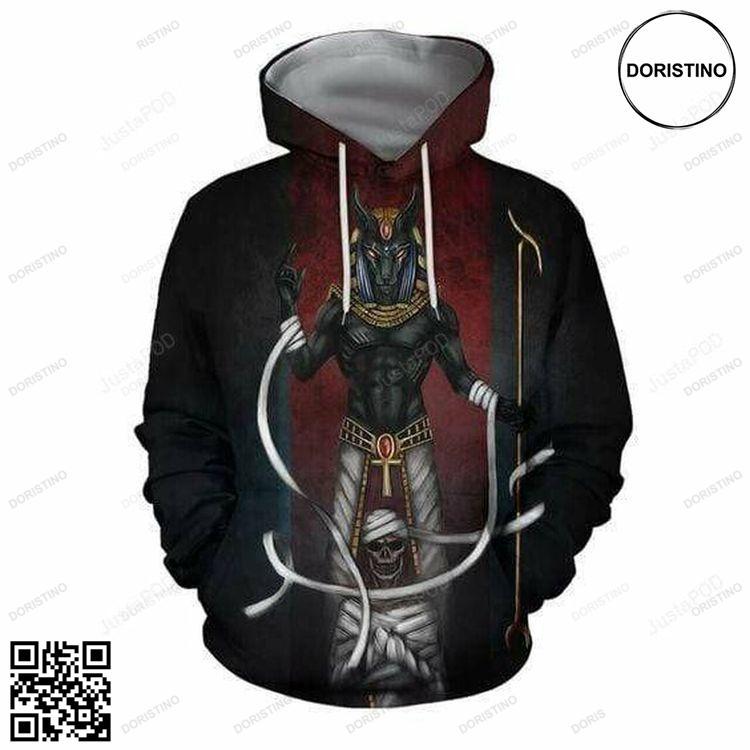 Ancient Egyptian Goddesses Anubis 3D Hoodie Ancient Egyptian Goddesses Anubis 3D Hoodie