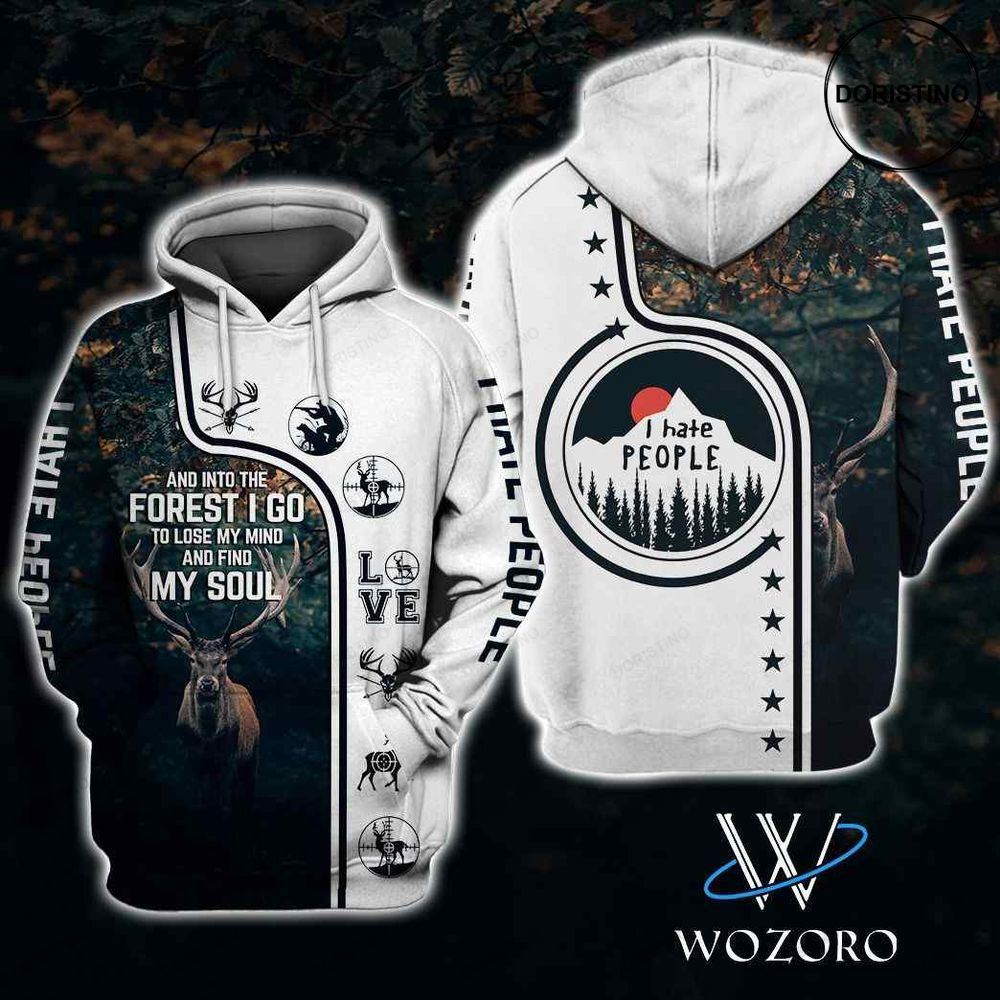 And Into The Forest I Go Hunting Camping All Over Print Hoodie And Into The Forest I Go Hunting Camping All Over Print Hoodie