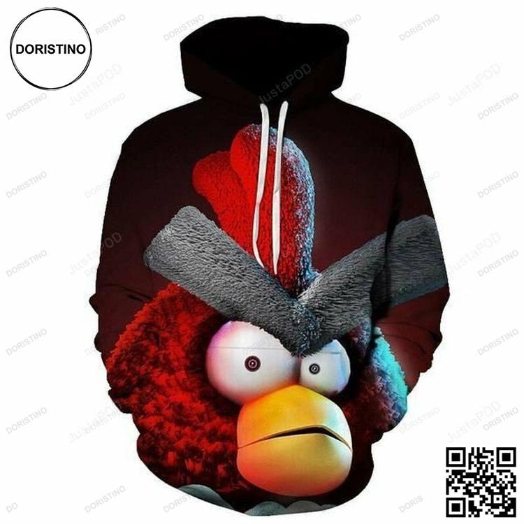 Angry Birds 3d All Over Print Hoodie Angry Birds 3d All Over Print Hoodie