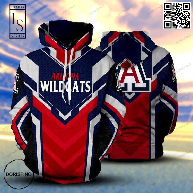 Arizona Wildcats Mens Basketball Ncaa Limited Edition 3D Hoodie Arizona Wildcats Mens Basketball Ncaa Limited Edition 3D Hoodie
