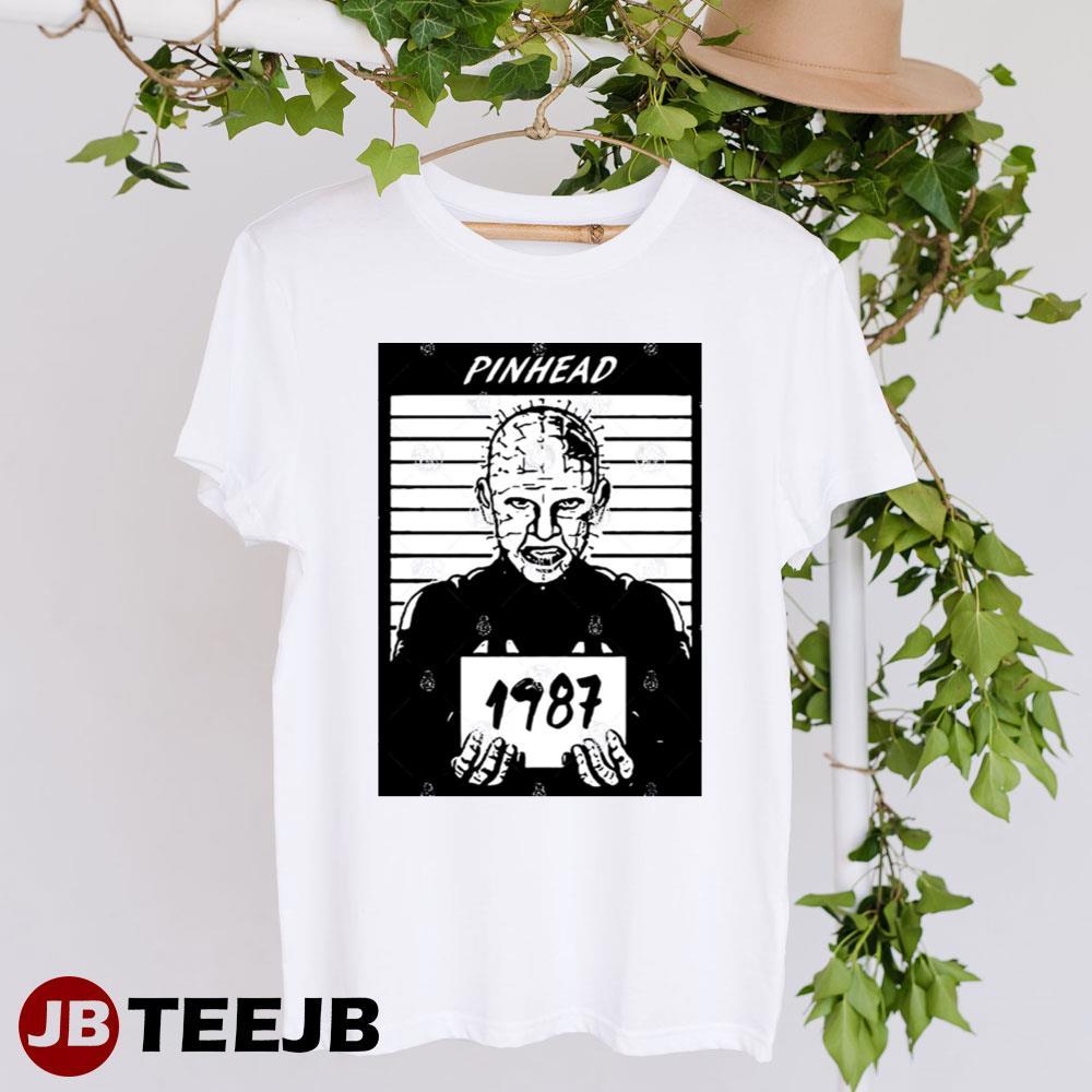 1987 Pinhead Halloween Unisex T-shirt 1987 Pinhead Halloween Unisex T-shirt