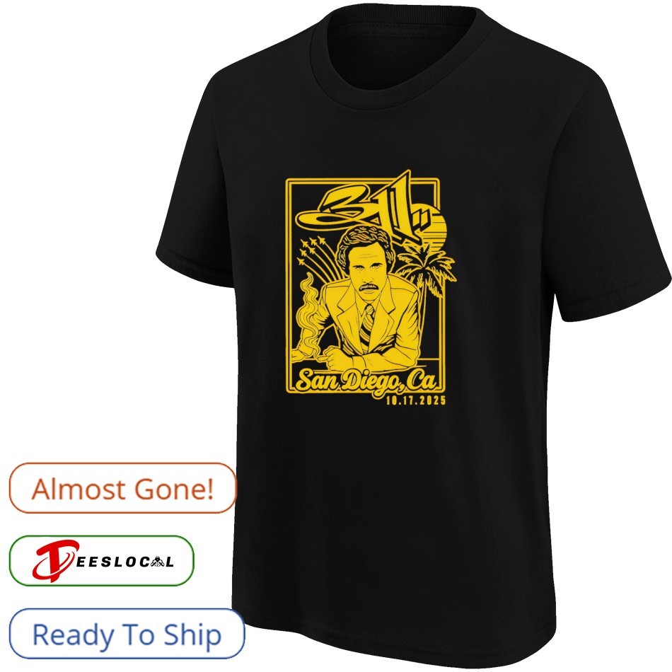 311 Oct 17th 2025 San Diego CA Event Shirt 311 Oct 17th 2025 San Diego CA Event Shirt