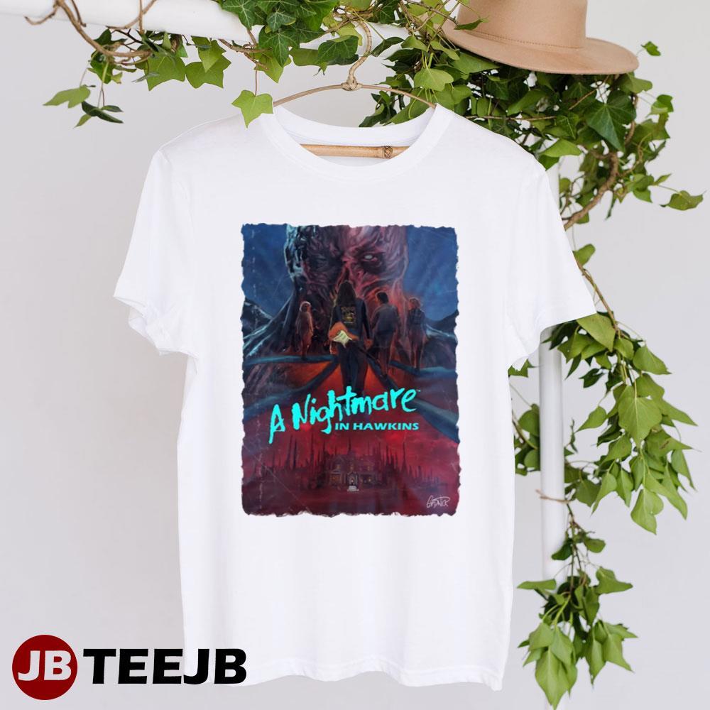 A Nightmare In Hawkins Halloween Unisex T-shirt TeeJB Shirt A Nightmare In Hawkins Halloween Unisex T-shirt TeeJB Shirt