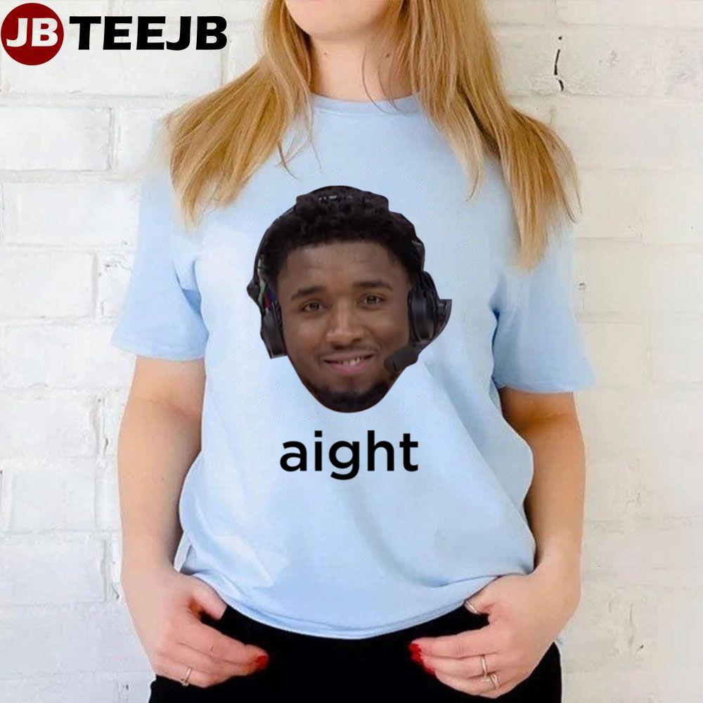 Aight Donovan Mitchell Basketball Unisex T-shirt Aight Donovan Mitchell Basketball Unisex T-shirt