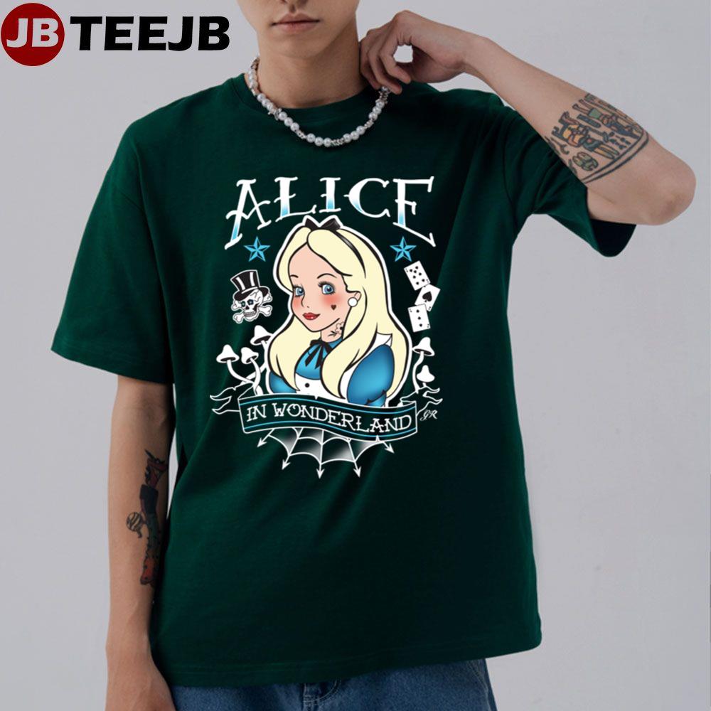 Alice In Wonderland Art Unisex T-shirt