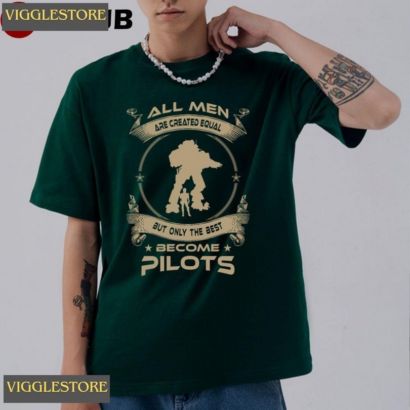 All Men Becom Pilots Titanfall Unisex T-shirt All Men Becom Pilots Titanfall Unisex T-shirt