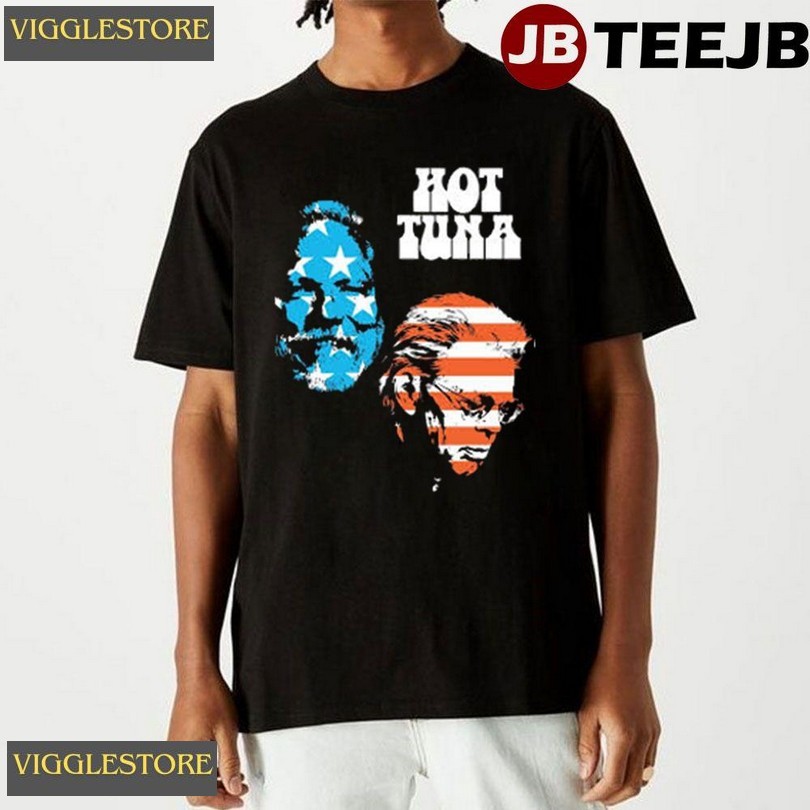 American Flag Hot Tuna Unisex T-shirt American Flag Hot Tuna Unisex T-shirt