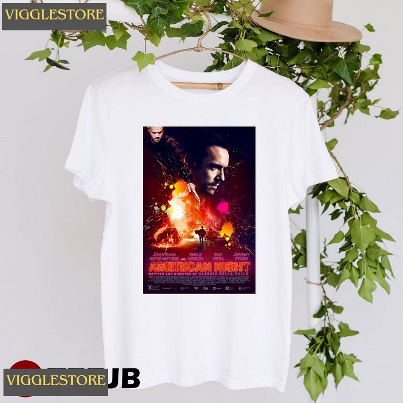 American Night Jonathan Rhys Meyers Emile Hirsch Movie Unisex T-shirt American Night Jonathan Rhys Meyers Emile Hirsch Movie Unisex T-shirt