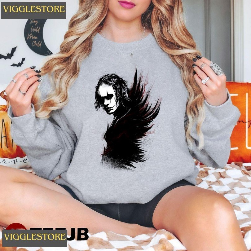 Angel Movie The Crow Happy Halloween Unisex Sweatshirt Angel Movie The Crow Happy Halloween Unisex Sweatshirt