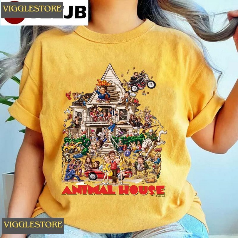 Animal House Delta House Drawing Unisex T-shirt Animal House Delta House Drawing Unisex T-shirt