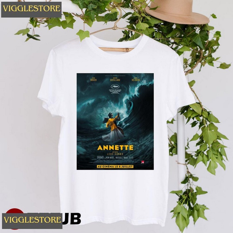 Annette Adam Driver Marion Cotillard Movie Unisex T-shirt Annette Adam Driver Marion Cotillard Movie Unisex T-shirt
