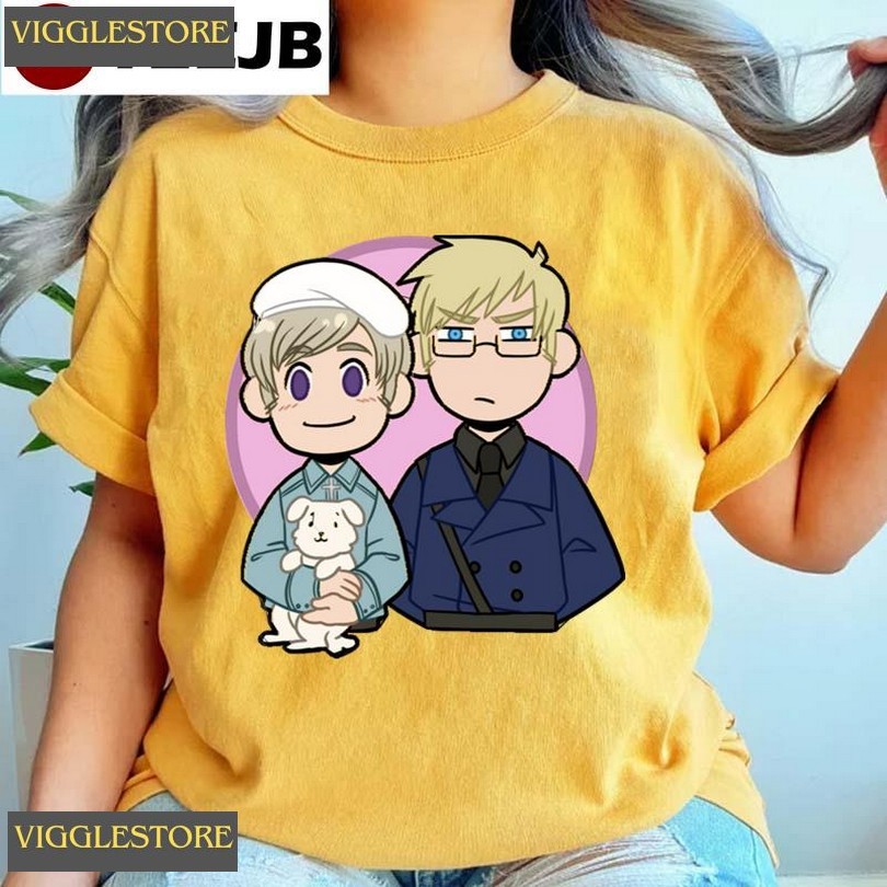 Aph Sweden And Aph Finland Hetalia Unisex T-shirt Aph Sweden And Aph Finland Hetalia Unisex T-shirt