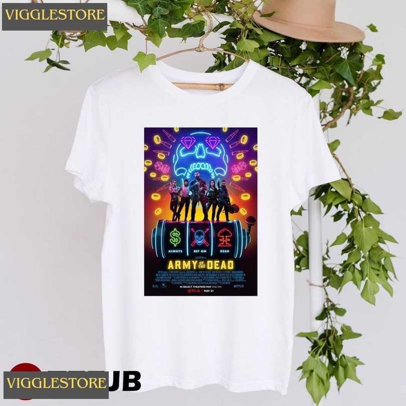 Army Of The Dead Dave Bautista Huma Qureshi Movie Unisex T-shirt Army Of The Dead Dave Bautista Huma Qureshi Movie Unisex T-shirt