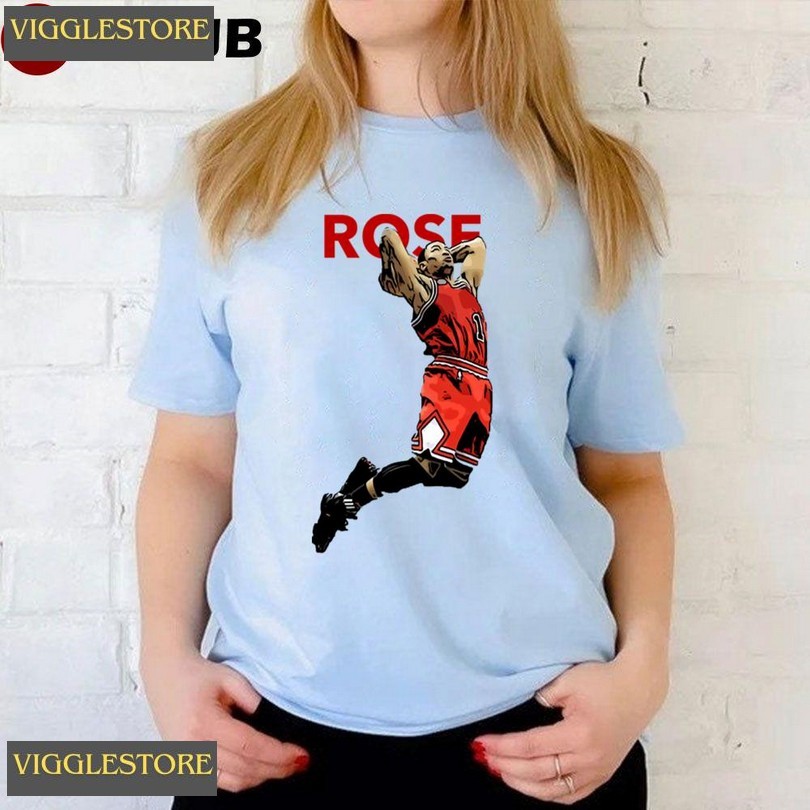 Art Derrick Rose Basketball Unisex T-shirt Art Derrick Rose Basketball Unisex T-shirt