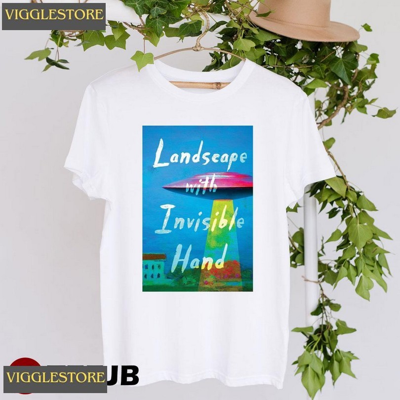 Art Landscape With Invisible Hand Unisex T-shirt Limited Shirt