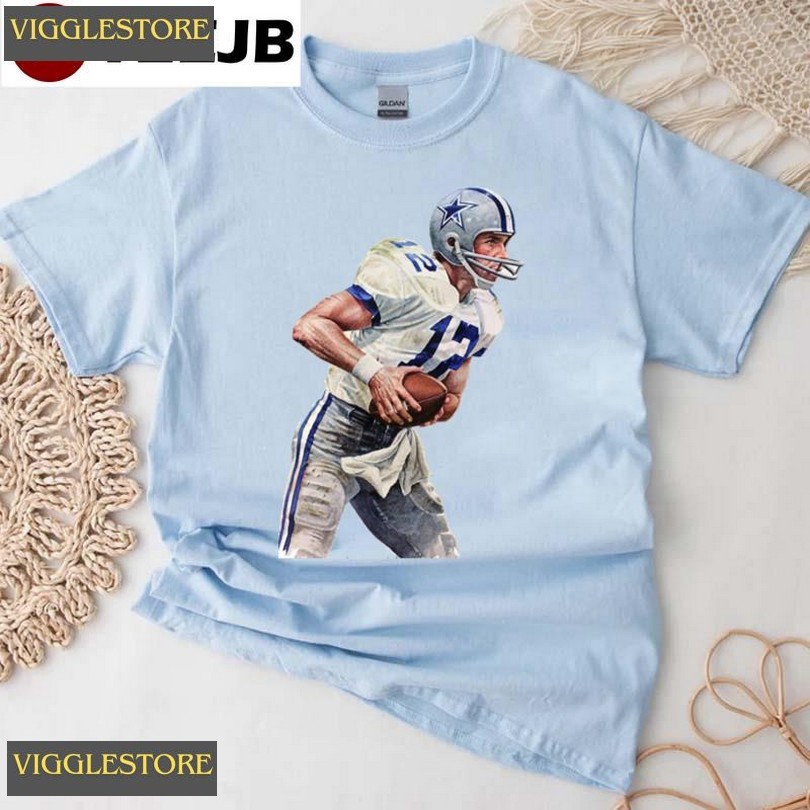 Art Roger Staubach Football Unisex T-shirt Awesome Tshirt Art Roger Staubach Football Unisex T-shirt Awesome Tshirt