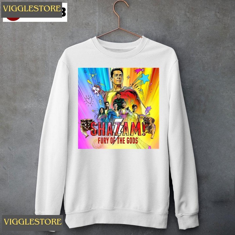 Art Shazam Fury Of The Gods Unisex Sweatshirt Art Shazam Fury Of The Gods Unisex Sweatshirt