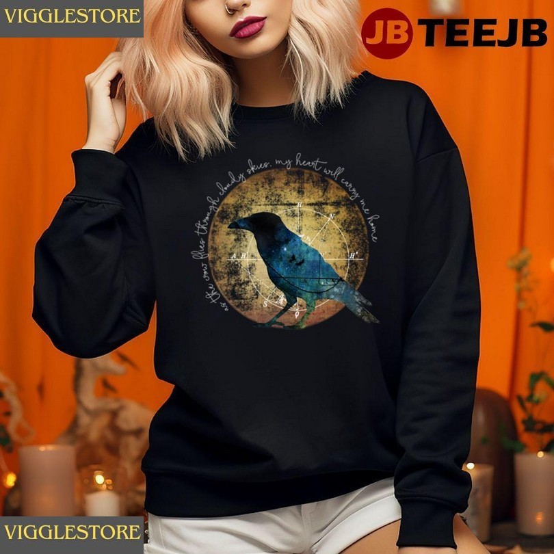 As The Crow Flies Happy Halloween Unisex Sweatshirt