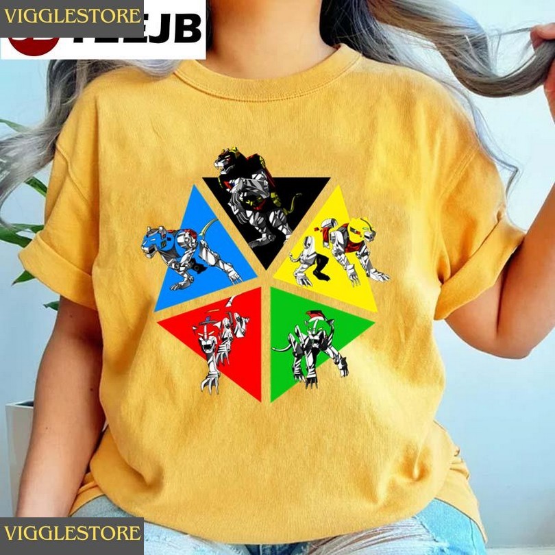 Asplenia Studios Five Lions Unisex T-shirt