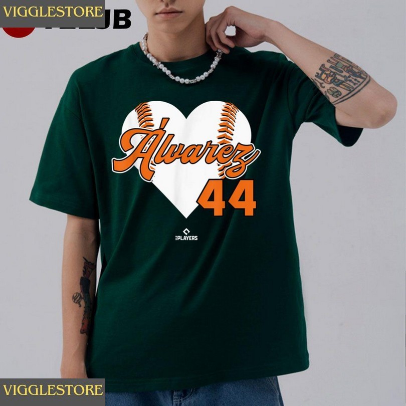 Baseball Heart Yordan Alvarez Houston Mlbpa1990 Unisex T-shirt