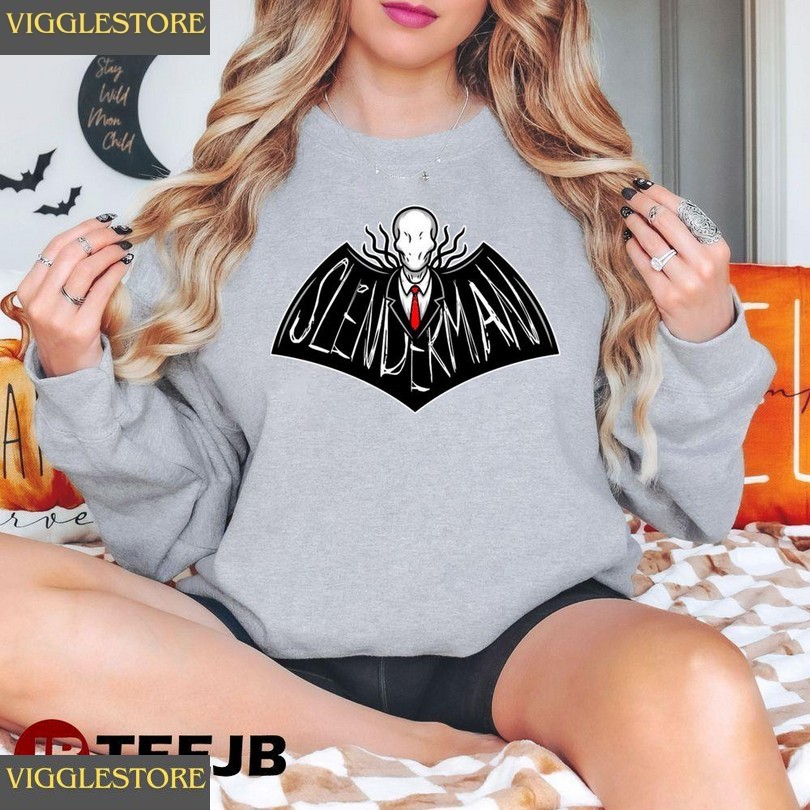 Bat Slenderman Halloween Unisex Sweatshirt
