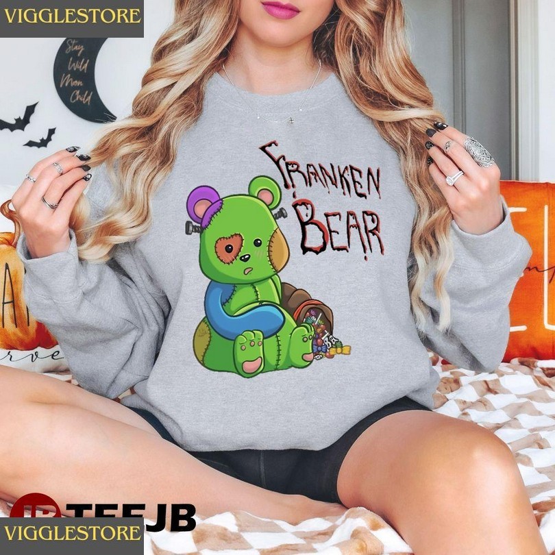 Bear Frankenstein Halloween Unisex T-shirt