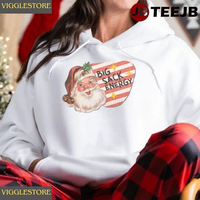 Big Sack Energy Christmas Unisex Hoodie