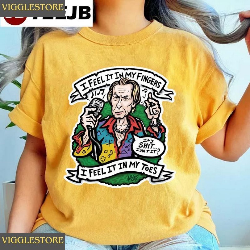 Billy Mack I Feel It In My Fingers Love Actually Unisex T-shirt