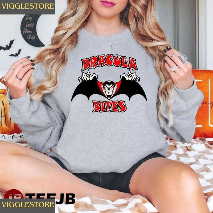 Bites Dracula Halloween Unisex T-shirt Shirt