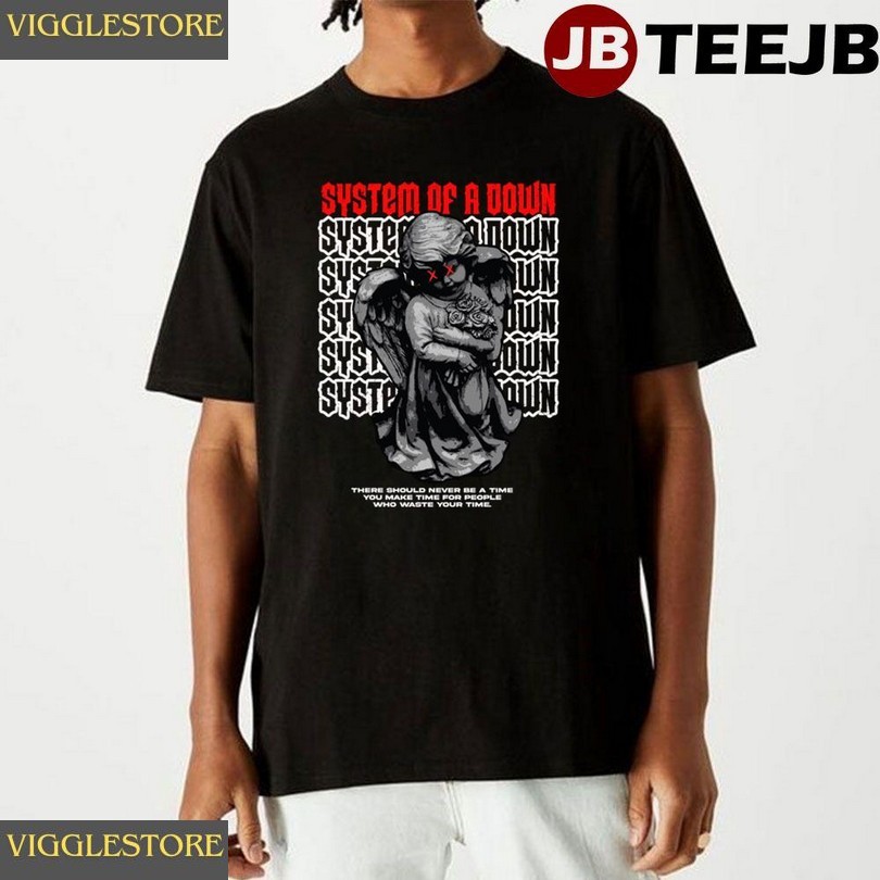 Black Angle System Of A Down Unisex T-shirt