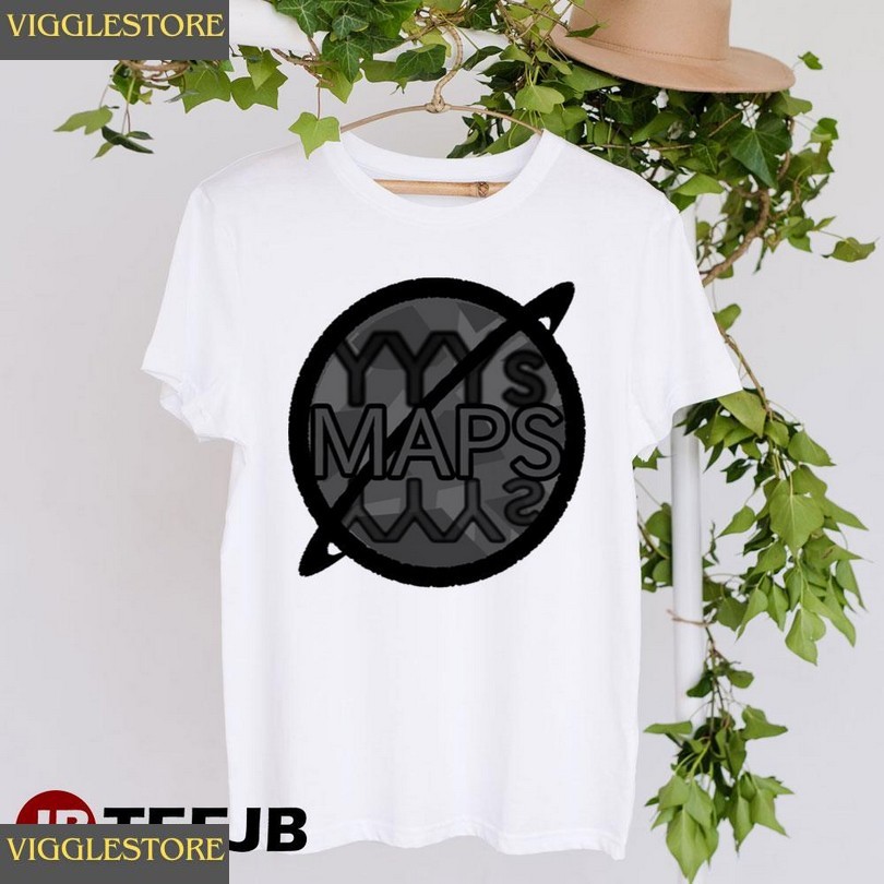 Black Maps Yeah Yeah Yeahs Unisex T-shirt Limited Shirt