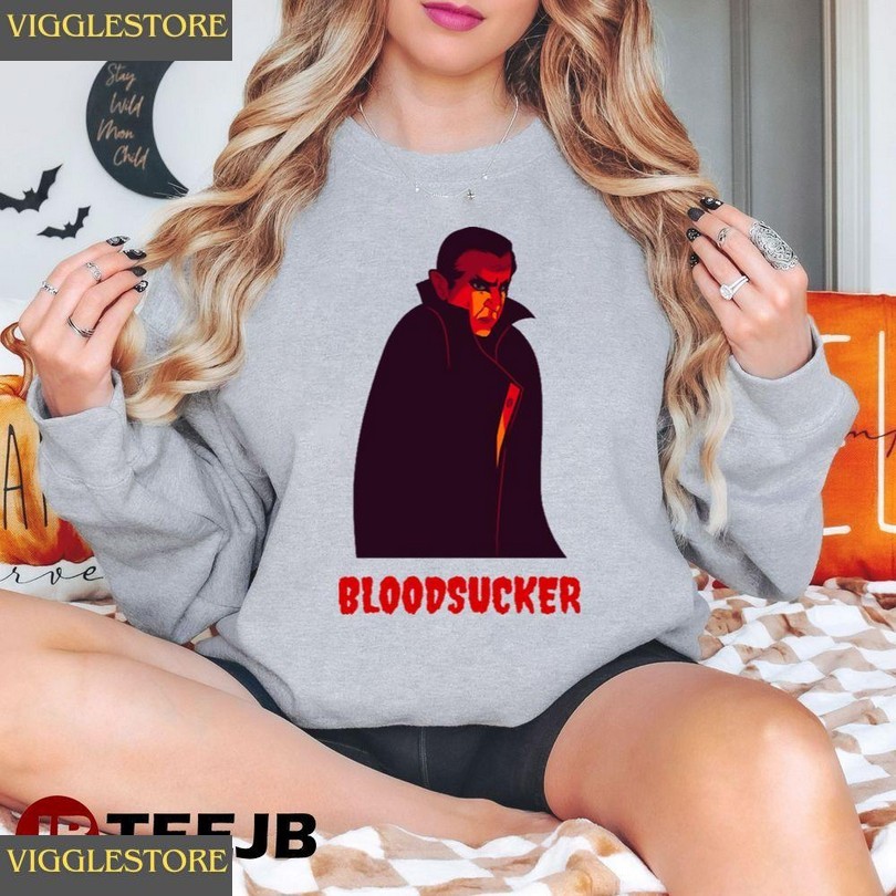 Bloodsucking Vire Dracula Halloween Unisex T-shirt