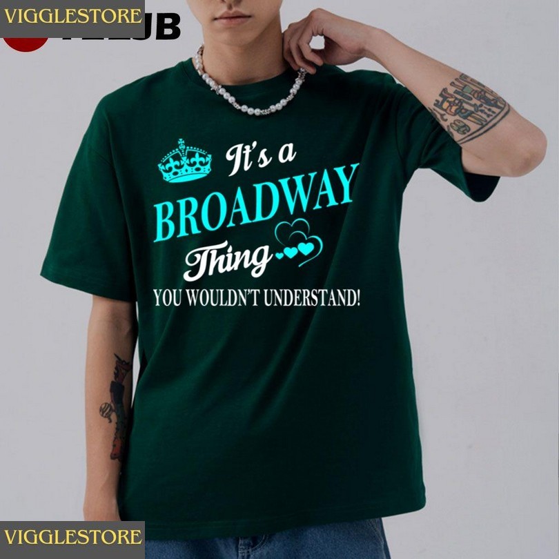 Blue Art Queen Broadway Unisex T-shirt Shirt