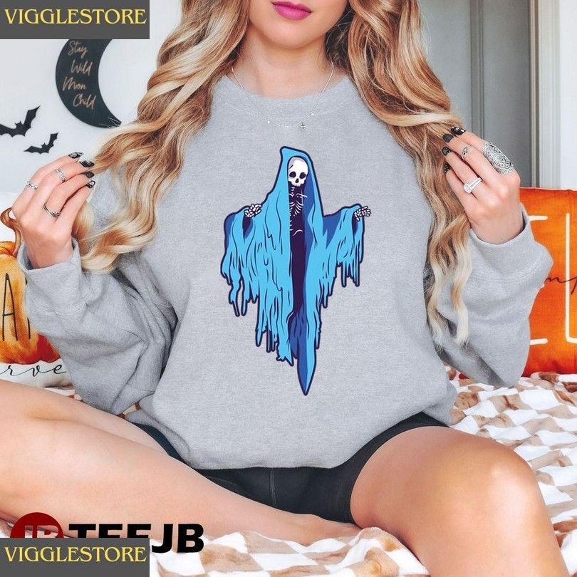 Blue Ghostface Halloween Unisex T-shirt