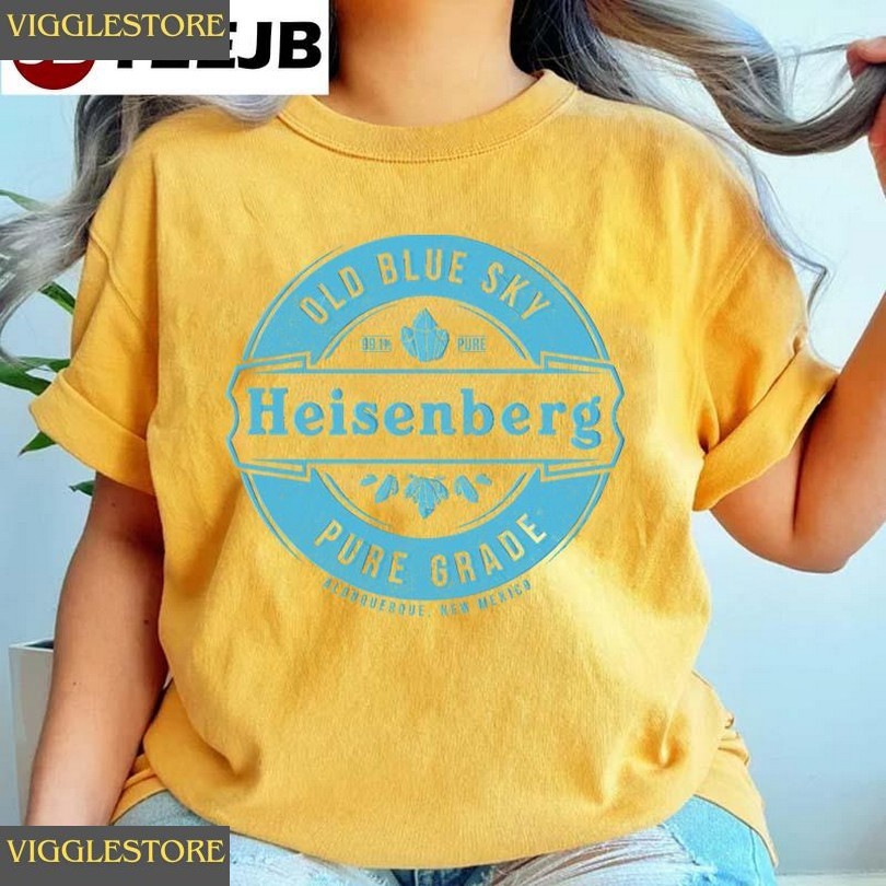 Blue Heisenberg Breaking Bad Unisex T-shirt